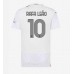 AC Milan Rafael Leao #10 Voetbalkleding Uitshirt Dames 2023-24 Korte Mouwen